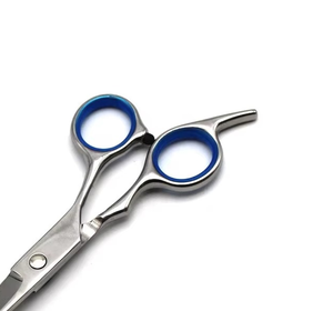 Muestra Disponible, Tijeras de Peluquería Profesionales de Acero Inoxidable 4Cr13 con Hoja Afilada y Mango Mediano para Diestros, para Salón y Barbería - Product Image 5