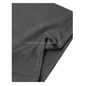 T-shirt pour homme de haute qualité, design personnalisé, 100% coton, coupe ample, épaules tombantes, tendance - Product Image 3