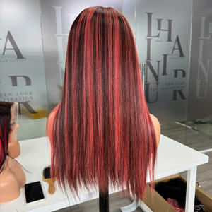 Precio de fábrica 100% Raw Virgin Vietnamese Human Lace Weft Bone Straight Pink Piano Color Super Double Drawn Extensiones de cabello - Product Image 1