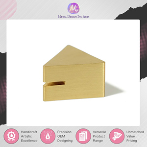 Organizador de Escritorio Moderno y Elegante, Hecho a Mano, con Soporte para Tarjetas de Visita en Latón Dorado, a Precio Mínimo desde India - Product Image 5