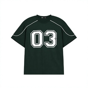 Camisetas con estampado gráfico para hombre, camiseta con logo personalizado, oversize, lisa, de alta calidad, holgada, para uso diario, con impresión DTF. - Product Image 1