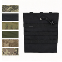 Pochette de rechargement tactique MOLLE, sac de récupération pliable, pochette de rangement portable pour cartouches usagées et magazines de chasse
