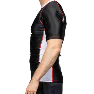 เสื้อรัดกล้ามเนื้อสำหรับฝึกซ้อม MMA BJJ NO GI แบบเย็บเสริมความแข็งแรง สีบล็อกกิ้ง สำหรับเด็ก จัดส่งเร็ว MOQ ต่ำ รับสั่งทำตามแบบ ออกกำลังกายในยิม - Product Image 6