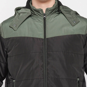 OEM Mens Windproof Hooded <b>Padded</b> Down Jacket Lightweight Packable Winter Puffer Coat Custom Logo Wholesale - Product Image 6