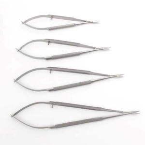 Ciseaux à double lame ultra-fins, micro-ciseaux chirurgicaux pour la suppression des sutures et l'ouverture des canaux - Product Image 1