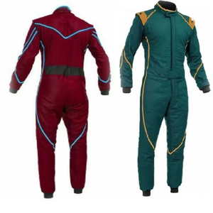 Combinaisons de course de karting personnalisables de qualité supérieure, niveau 2 CIK/FIA |   Imperméable professionnel à 3 couches avec sublimation - Product Image 1
