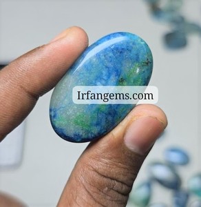 Shattuckita de Primera Calidad, 100% Natural, Cabujón de Shattuckita, Piedra Preciosa Suelta para Joyería, Cristal de Shattuckita, Lote a Granel - Product Image 2