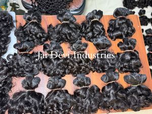 Extensiones de Cabello Rizado Indio al por Mayor, Doble Trama, Remy, con Cinta Adhesiva, 100 Gramos, Sin Procesar, 100% Cutícula - Product Image 5