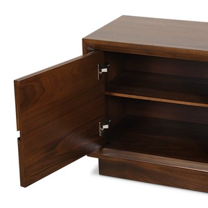 Modern <b>Rustic</b> Solid Teak Wood Handmade Eco-Friendly Modular Cabinet Shaker Door 5+ Drawers/Shelves for Resort Hotel Living Room - Product Image 4