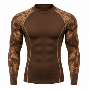 Camisetas de Compresión de Manga Larga Unisex con Protección Anti-UV, Transpirables, UPF 50, Spandex/Poliéster - Product Image 4