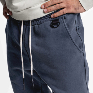 Pantalon oversize pour homme, coupe ample, en mélange de coton, style streetwear moderne, vêtements de mode, fournisseur en gros - Product Image 5