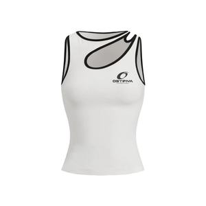Wholesale Custom Regular Fit Tank <b>Tops</b> for Women Casual <b>Sleeveless</b> Summer Custom Size Tank <b>Tops</b> For Women - Product Image 1