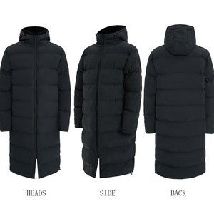 2026 Custom High Quality Reversible Customized Colors Hooded Heart Shape High Street Men <b>Waterproof</b> <b>Warm</b> Winter Oversized Plus - Product Image 2