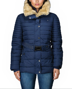 <b>Women's</b> Padded Winter Outerwear with Long Parka Silhouette and Custom Colors for Private Label Apparel Buyers 2026 - Product Image 2