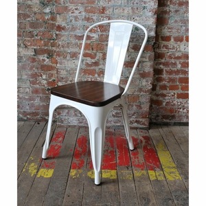 Antique Iron <b>Restaurant</b> Dining Chairs Nordic Style <b>Restaurant</b> Custom Colors Metal Commercial <b>Restaurant</b> Furniture <b>Set</b> - Product Image 3