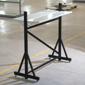 High Quality Modern Detachable Metal Powder Coated Adjustable Height Customized Color Easy Assembly Shop Racks Gondola Display - Product Image 2