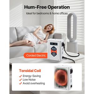 Convertidor de voltaje de paso de alta resistencia 3000VA 110V 220V Transformador de potencia Pantalla LCD Protección de temperatura 2 salidas de la UE Salida USB - Product Image 6