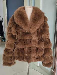 Manteau en fausse fourrure oversize, mode grande taille, manches longues, épais et chaud, pour femmes, pour le streetwear - Product Image 4