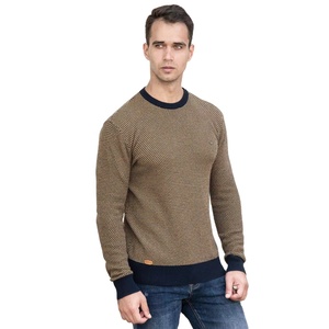 Suéter de empalme Geansai para hombre, Jersey informal de punto con cuello cálido, Troja, moda de invierno, barato, novedad - Product Image 5