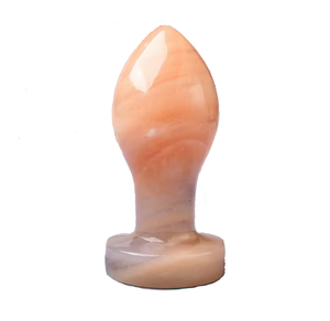 Huevo vaginal de aventurina roja de alta calidad, cristal curativo, huevo yoni para mujeres, ejercicio de Kegel, piedra preciosa natural, venta al por mayor. - Product Image 1
