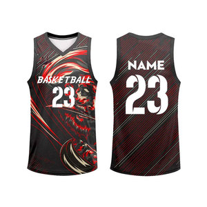 Ensemble maillot et short de basketball pour hommes, respirant, séchage rapide, coutures durables, uniforme sportif pour la compétition et l'entraînement - Product Image 1