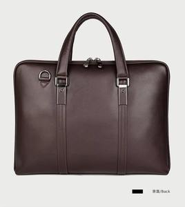 Porte-documents pour ordinateur portable en cuir véritable durable pour hommes - Sac à main de bureau pour cadres, utilisation quotidienne LLB-0406 - Product Image 3