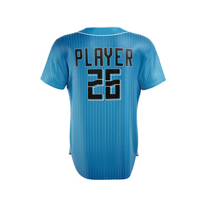 Camisetas de Béisbol Personalizadas para Adultos, Talla Grande, 100% Poliéster, Manga Corta, Transpirables, de Secado Rápido, para Mujer - Product Image 3