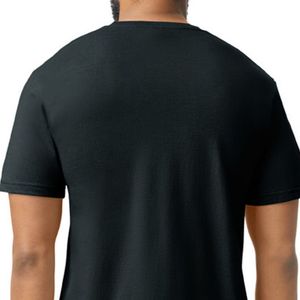 Camiseta Básica Informal para Hombre, Tejido de Algodón Transpirable, Manga Corta, Cuello Redondo, Cómoda para el Día a Día, para Gimnasio, Correr y Ocio - Product Image 5