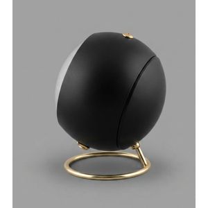 Contemporary Creative Wrought Iron Metal <b>Desk</b> <b>Clock</b> Quartz Analog Silent Home Office Living Room Oval Shape Waterproof Snooze - Product Image 6