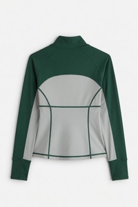 เสื้อแจ็คเก็ตผู้หญิงลำลองสำหรับโยคะ ฟิตเนส วิ่งออกกำลังกาย เล่นกีฬา ทรงเข้ารูป - Product Image 3