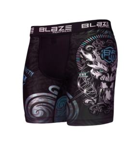 Blaze กางเกงขาสั้นรัดรูปสำหรับทีม MMA กางเกงออกกำลังวิ่งชุดออกกำลังกาย - Product Image 1