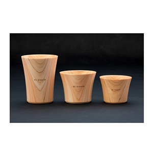 Gobelet personnalisé de qualité supérieure, tasse en bois unique, vaisselle mignonne pour le thé - Product Image 1