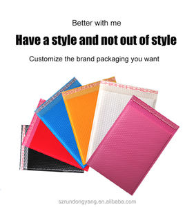 Emballage personnalisé RDY, 100 emballages compostables, écologiques, biodégradables, <span class=keywords><strong>enveloppe</strong></span> rembourrée pour l'expédition, pochette à bulles pour l'envoi postal - Product Image 6