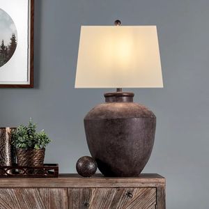 Set di 2 Paralumi Quadrati in Tessuto Wellmet Classic Modern, 30x35x25 cm, Senza Necessità di Montaggio, per Lampade da Tavolo - Product Image 3