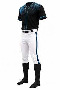 Uniforme de Béisbol Personalizado Transpirable de Talla Grande para Verano con Impresión Digital, Uniforme Completo para Equipos de Béisbol - Product Image 3
