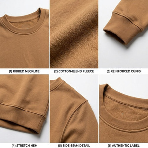 Sweat-shirt unisexe personnalisable à manches longues pour homme – Vêtement d'extérieur épais, confortable et élégant – Meilleure vente - Product Image 5