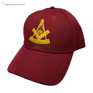 Service OEM, vente en gros de casquettes de baseball maçonniques, 100% coton, unisexe, réglables, design classique, confortables à porter - Product Image 1