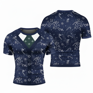 เสื้อจักรยานสำหรับกิจกรรมกลางแจ้งแบบสวมใส่สบาย สีแดงสั่งทำพิเศษ แขนสั้น ชุดกีฬาสำหรับปั่นจักรยาน เสื้อคอมเพรสชั่นประสิทธิภาพสูง - Product Image 3