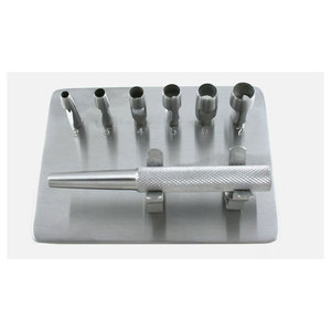 Kit de biopsie cutanée de précision en acier inoxydable de haute qualité, instruments chirurgicaux orthopédiques manuels, certifié CE - Product Image 4