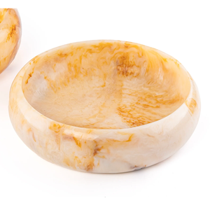 Fruteros de Resina Hechos a Mano Estilo Americano, Libres de Plomo, Ecológicos, Platos para Servir, Ensaladera, para Mesa de Comedor, Cocina, Fiestas - Product Image 1