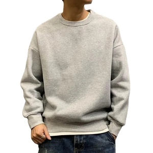 เสื้อสเวตเตอร์สำหรับผู้ชายสีเขียวขนแกะมีฮู้ดดี้มีฮู้ดสีพื้นเรียบง่ายสง่างามเสื้อสเวตเตอร์ราคาถูก - Product Image 2