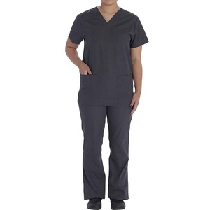 Uniforme Médico de Algodón Elástico Transpirable de Lujo, Traje de Enfermería, Tela Higiénica y Cómoda, Uniforme de Hospital Duradero - Product Image 1