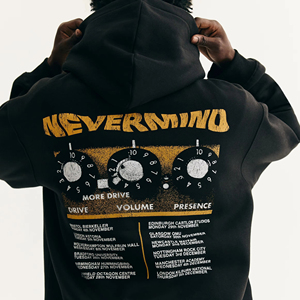 เสื้อฮู้ดดี้โอเวอร์ไซส์คุณภาพสูงสำหรับผู้ชาย โลโก้สั่งทำ ผ้าฝ้ายฟลีซเนื้อหนา - Product Image 1