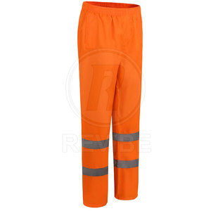 Trending Style Men's Nylon <b>Waterproof</b> Safety <b>Trouser</b> Hi Visibility Workwear Durable Stitching Comfortable Industrial Customized - Product Image 2