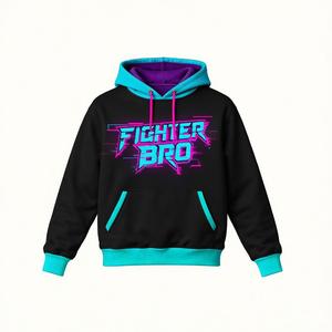 Sudadera con Capucha de Algodón para Hombre, Nuevo Diseño, Ropa Deportiva Profesional, Logotipo Personalizado, Talla Personalizada, Suave, Cálida, Transpirable, para Uso Diario - Product Image 2