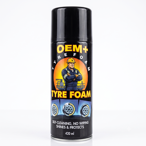 Detalles del coche productos para el cuidado y la limpieza del coche Aerosol Spray brillo de neumáticos Pulido de neumáticos Gel espumoso Espuma Lavado de coches vendaje de neumáticos - Product Image 1