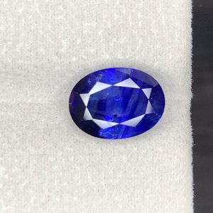 Zafiro Azul de Ceilán Natural de Sri Lanka, Corte Ovalado, Gema Suelta, Piedra Preciosa Premium para Joyería - Product Image 1