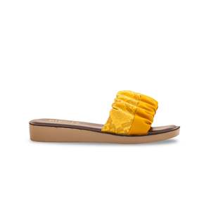 <b>Girls</b> Casual Sports for <b>Slippers</b> in Yellow KD5372 - Product Image 3