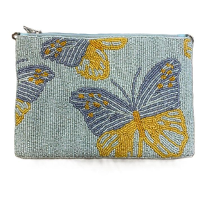Porte-monnaie luxueux fait main, brodé, avec perles, petit sac à monnaie pour femmes à prix avantageux - Product Image 4