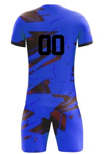 Uniforme de Fútbol OEM con Degradado Verde Neón, Personalizable con Logotipo e Impresión de Números - Product Image 3
